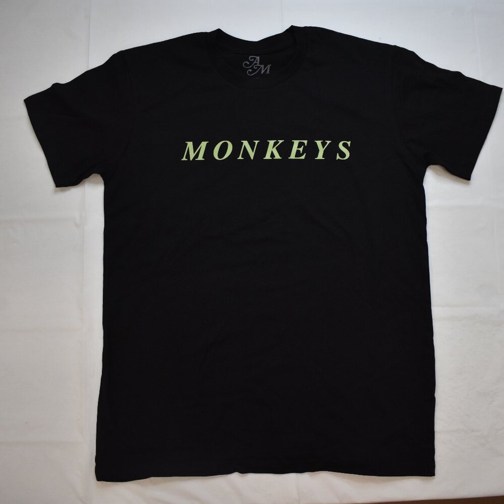 Arctic Monkeys Adult Monkeys Black Shirt New M, L, XL